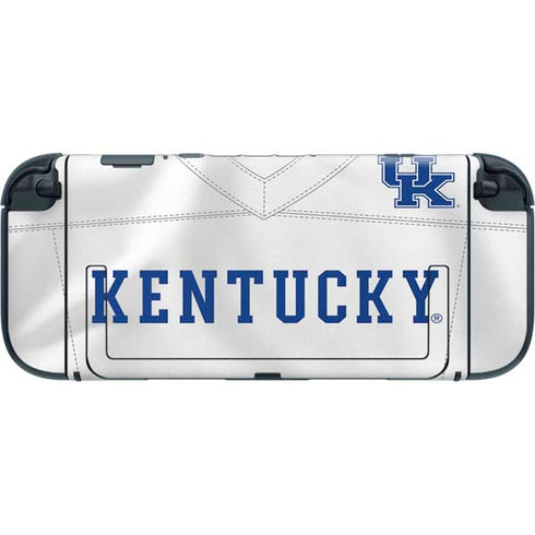 University of Kentucky White Jersey Nintendo Switch 2 (2025) with Joy-Con Skin